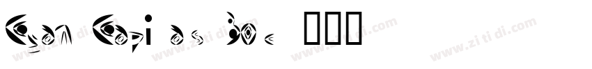 Cyan Capitals Bold字体转换